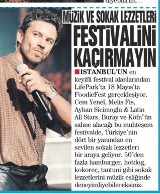 Foodiefest Basın Yansıması 3